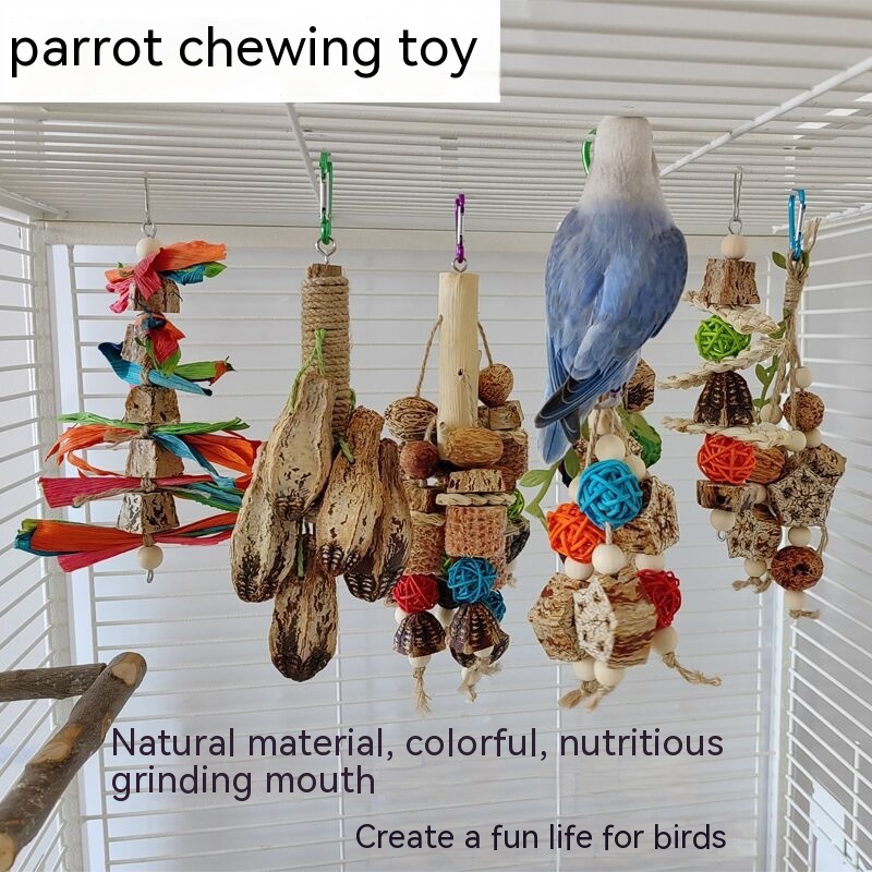 Juguetes para Loros Suministros de Mordida Piezas para Volateros — imagen 6