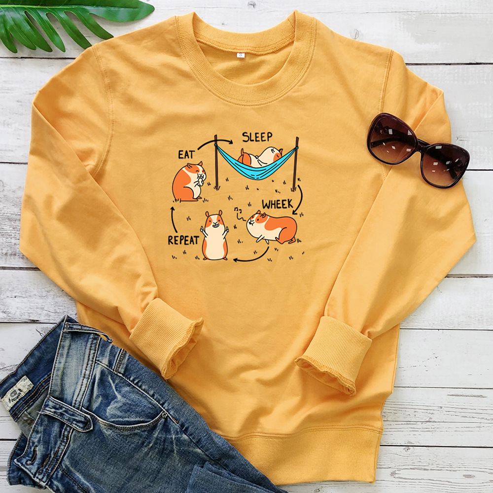 Hamster printed long sleeved sweatshirt — image 6