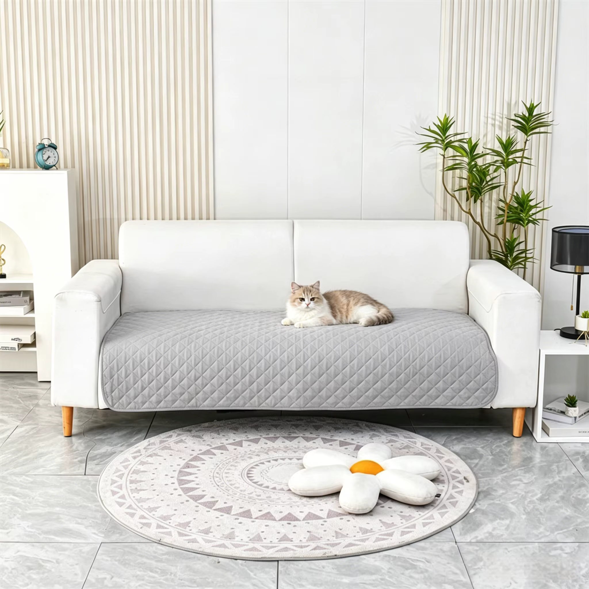 Waterproof Pet Blanket, Bed and Sofa Protection Mat, Suitable for Family with Dogs and Cats, Protector for Mattress or Couch — image 5