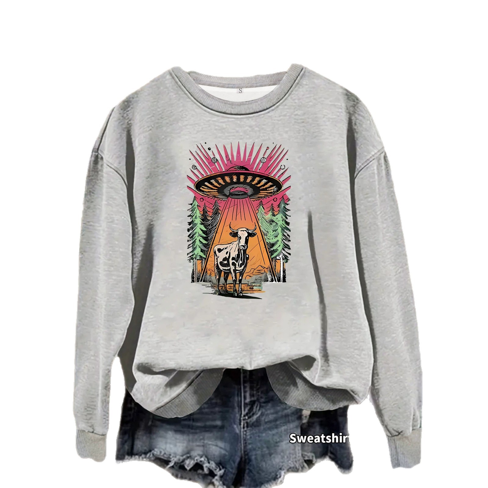 Cattle kidnapped printed hoodie — image 6