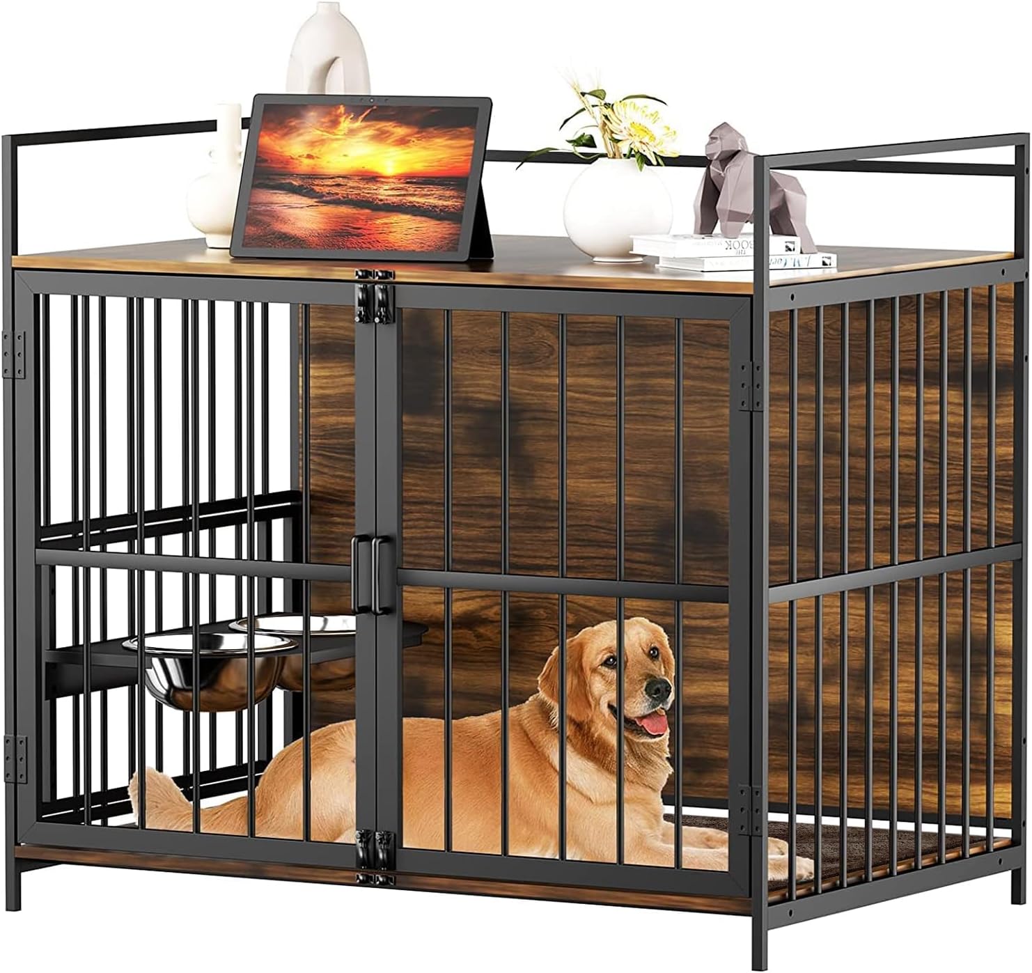 Cámaras para Perros de Estilo Mueble para Grandes Razas Indoor Resistentes Super Fuertes 41" — imagen 1