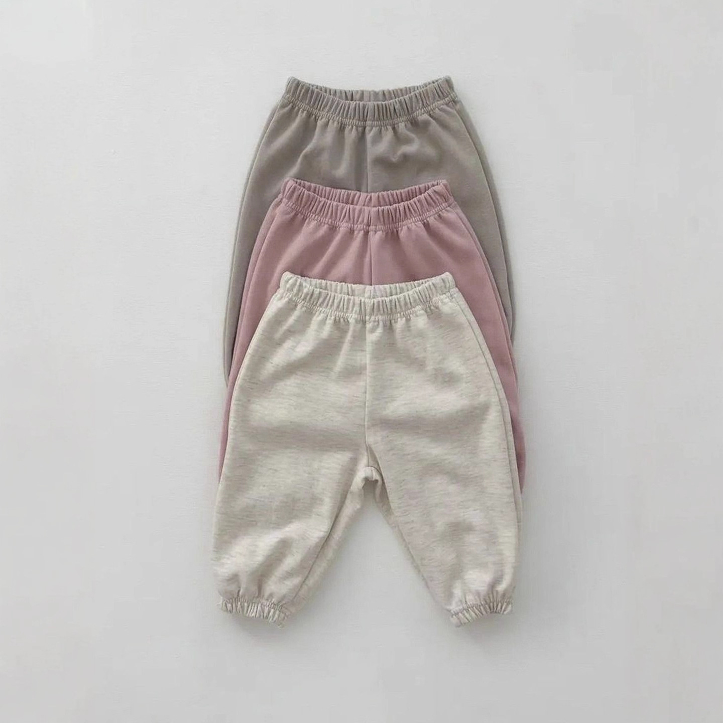 Baby bear letter print cotton hoodie set, kids' long-sleeve top and pants two-piece set — image 4