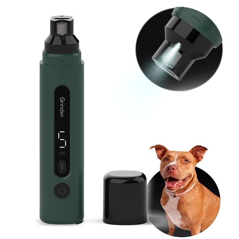 Afilador de Uñas para Perros Eléctrico con 5 Velocidades, Silencioso y Recargable para Gatos - Cuidado de Garras Preciso para Todos los Tamaños de Mascotas — imagen 1