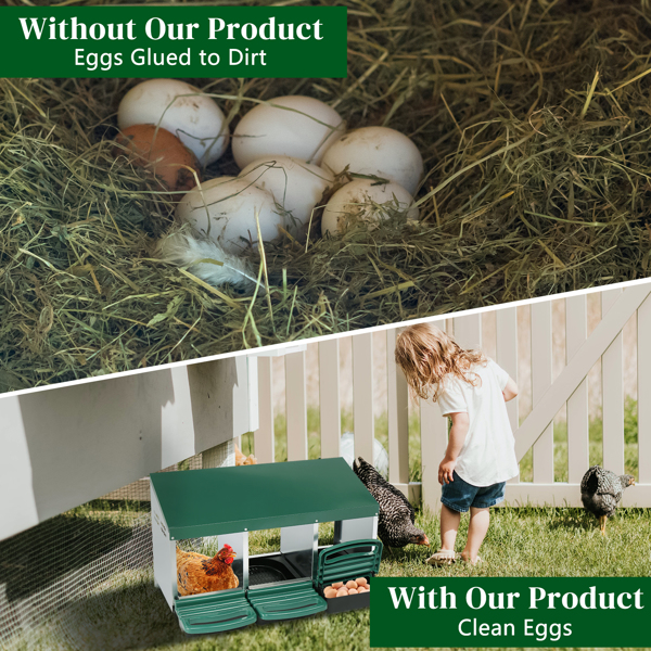 3-compartment Chicken Feeding Trough — image 7