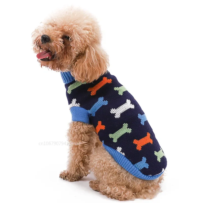 Chaquetón de Invierno para Perros Pequeños y Medianos, Sweater de Lana para Cachorros y Gatos — imagen 2