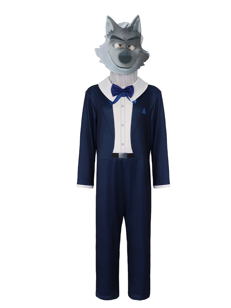 The Bad Guys Wolf Cosplay Costume Halloween Outfit Stage Wear Role Play Clothing — image 5