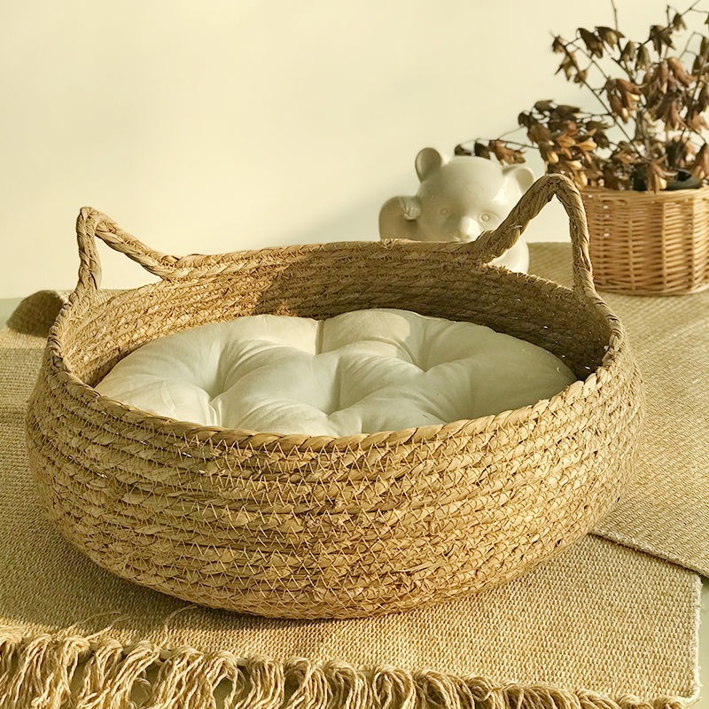 Four Seasons Universal Cat Scratching Board Rattan Removable And Washable Winter Cat Litter — image 7