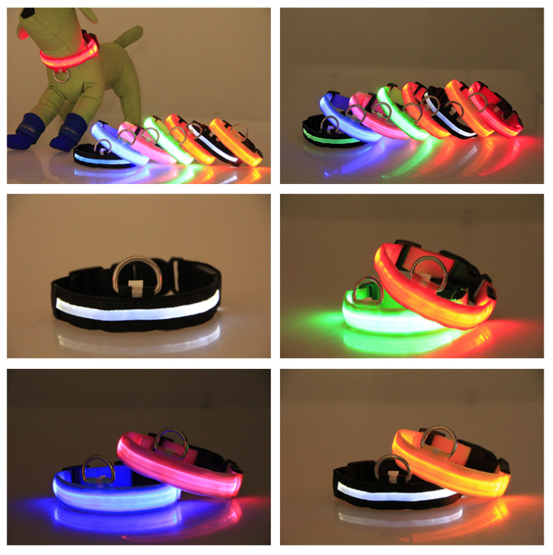Collar de Perro LED Luminoso Noche — imagen 10