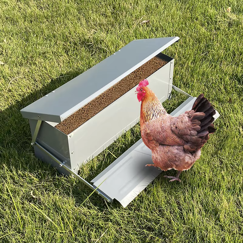 Alimentador Automático de Pollos, Sin Desperdicio - Operado con Pie — imagen 2
