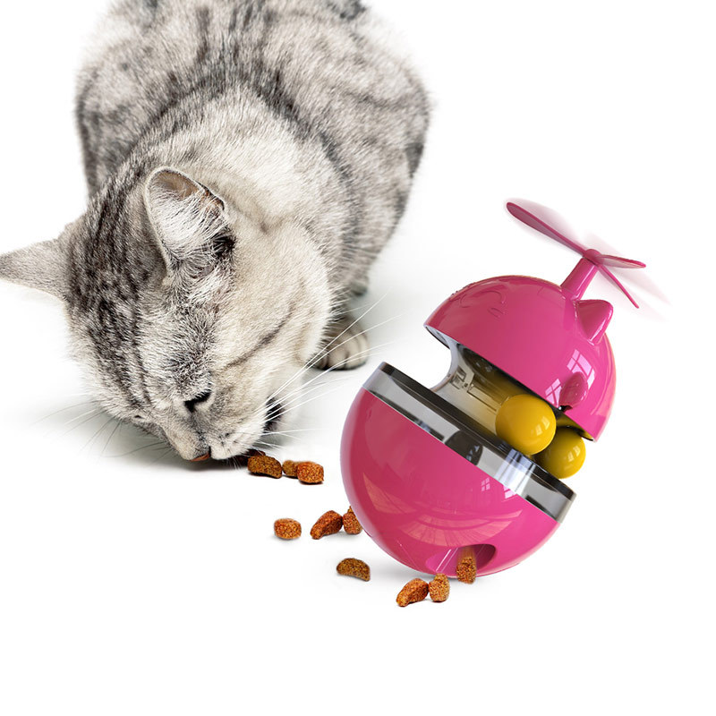 Cyclone Tumbler Leaking Food Ball Cat Toy Teasing Cat Stick To Relieve Boredom Self-Healing Pet Supplies — image 2