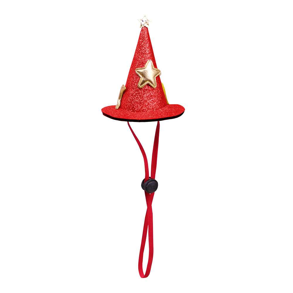 Cute Adjustable Decorations Mini Pet Dog Cat Halloween Hat — image 13