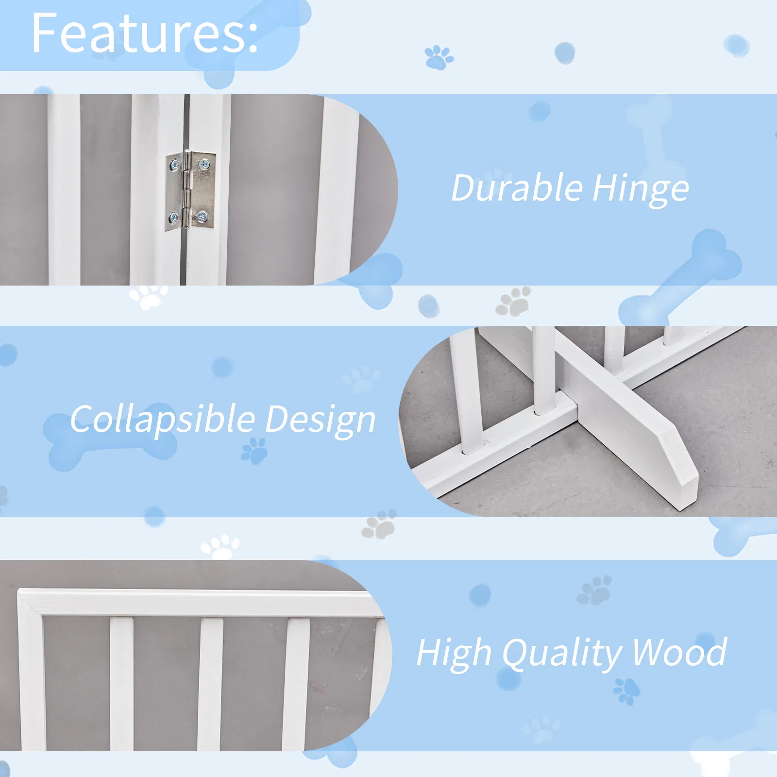 The Wooden Dog Fence White — image 8