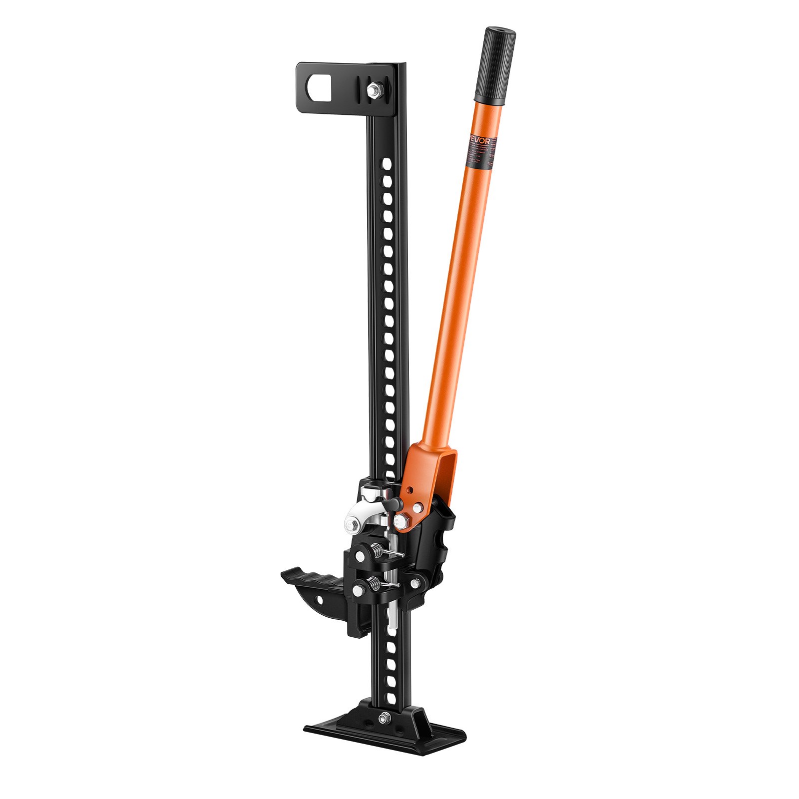 Farm Jack de 34" de Elevación Alta para Granjas, Capacidad de 3.18 Toneladas (7,000 Lbs) con Mecanismo de Enganche y Rueda de Rodaje para Camiones, Tractores y Vehículos Off Road — imagen 1