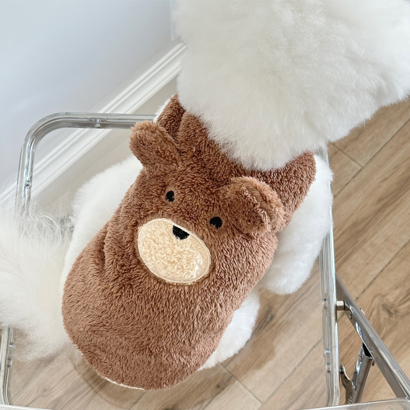 Ropa de Invierno para Perros con Lona de Algodón, Vestimentas Adorables — imagen 3