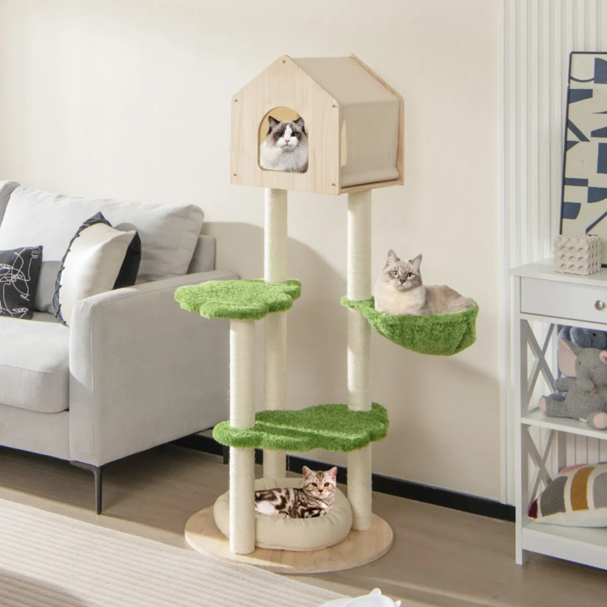 5 story Cat tree, Cat Villa — image 7