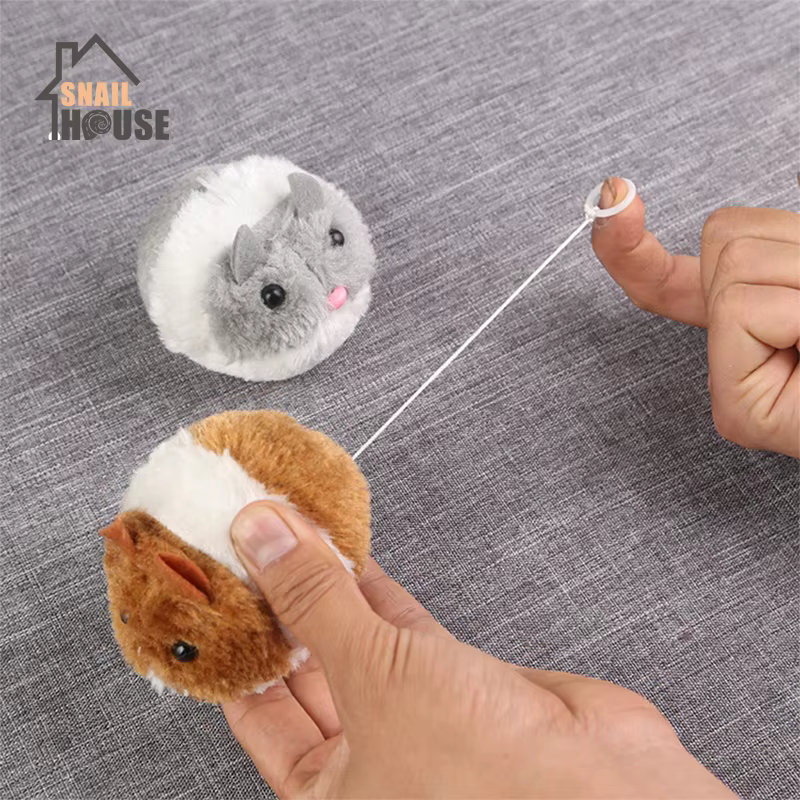 Juguetes de Peluche para Gatos Snailhouse Ratón Interactivo Plush Seguro Sorpresa Movimiento — imagen 1