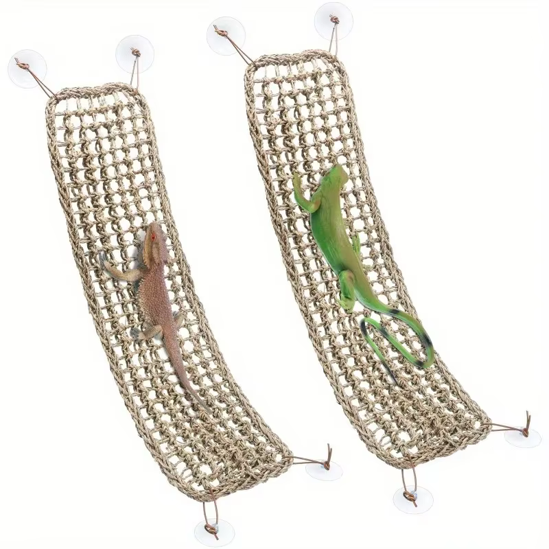 Hamaca de Pasto para Dragón Barbudo, Cojín Cama para Mascotas, Columpio Reposadero para Camaleones, Lagartos, Geckos, Serpientes e Iguanas — imagen 2