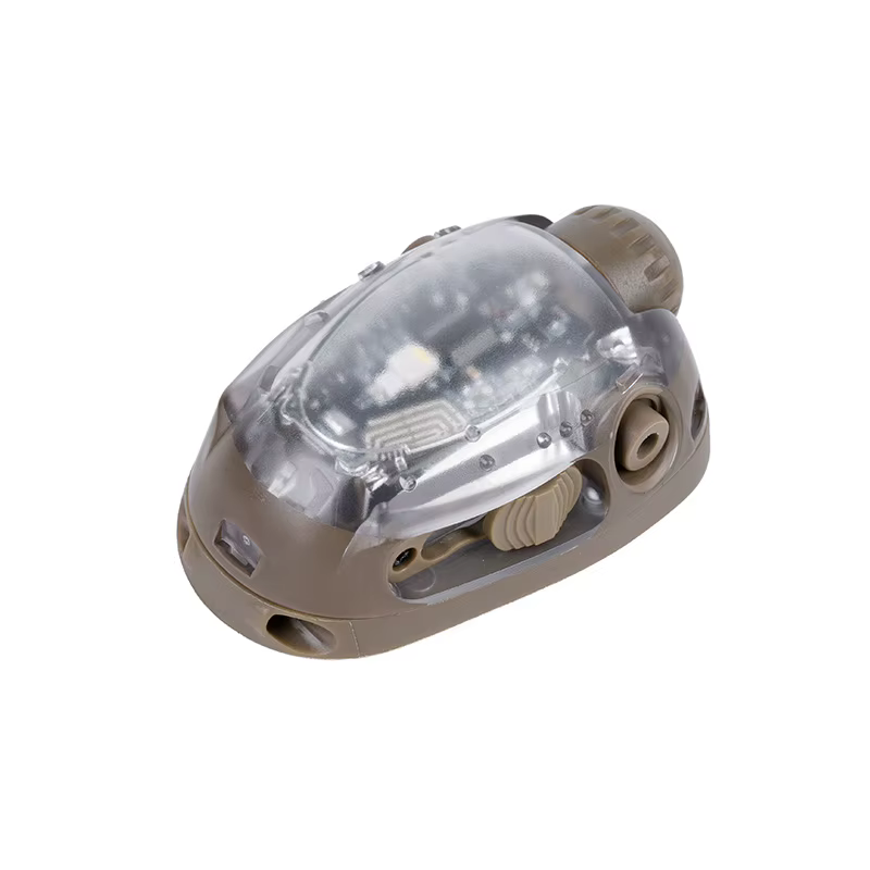 Linterna de Señal táctica para casco multicolor IR inmersible para caza y pesca auxiliar LED — imagen 2