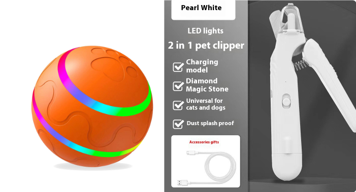 Cortaúñas para Mascotas 2 en 1 con Luz LED, Tijeras Especiales Detectoras de Vena Sanguínea para Perros y Gatos, Cortador de Uñas Multifunción para Patas de Animales, Artículos para Mascotas — imagen 21