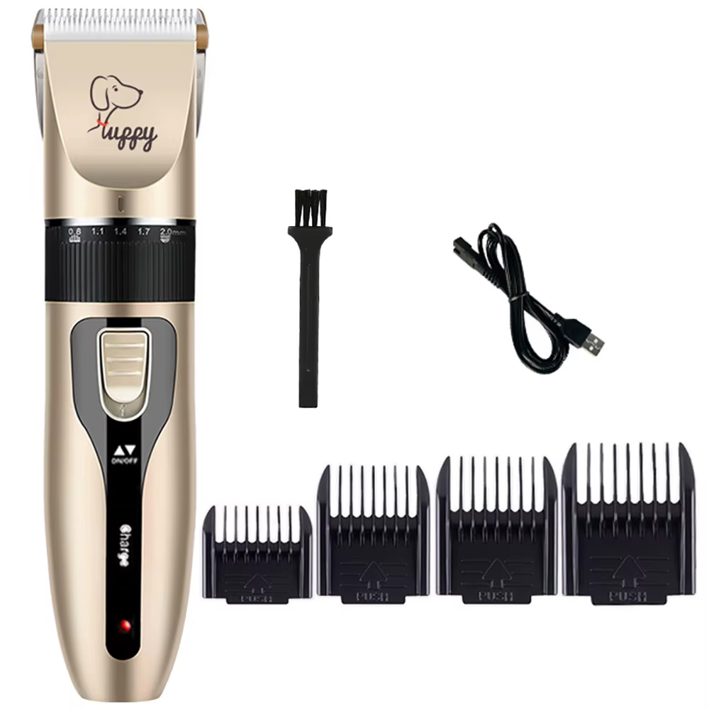 Dog Cat Clipper Hair Clippers Grooming Haircut Pet Shaver Full Set Pets Rechargeable Professional Cutter Shaver Cutting Machine — image 5
