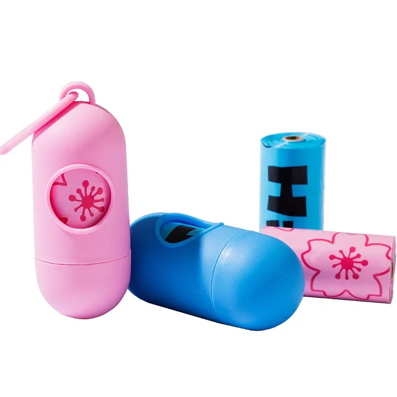 Bolsas Biodegradables para Excrementos de Perros con Impresión - Limpieza Exterior para Mascotas — imagen 1