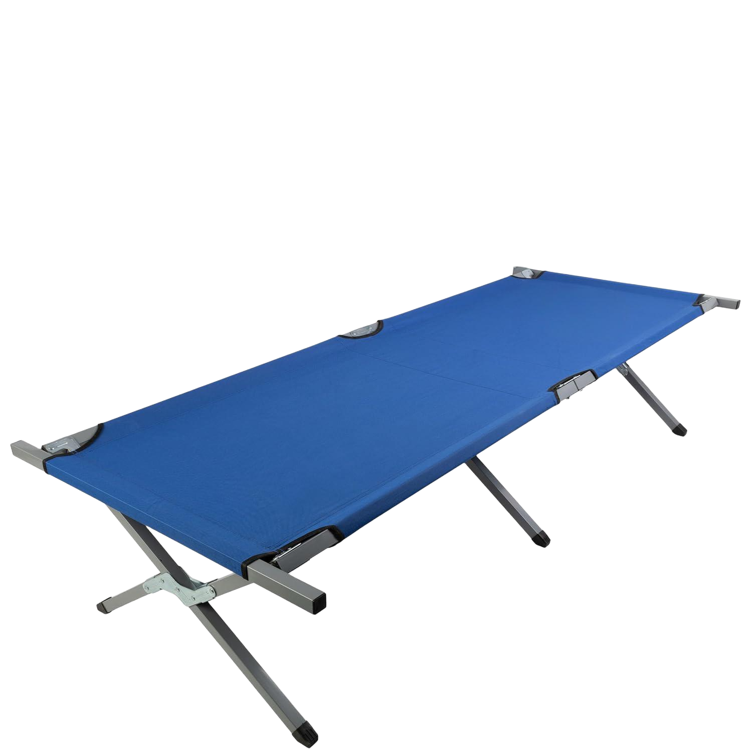 Cama de Marcha para Camping Al Aire Libre, Cama Portátil Ligera, Colchón de Camping Portátil con Bolsa Portátil Azul para Adultos — imagen 3