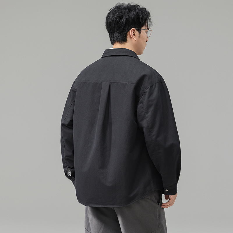 Men's Mountain Outdoor Workwear Long Sleeve Lapel Hunting Casual Jacket Coat — imagen 5