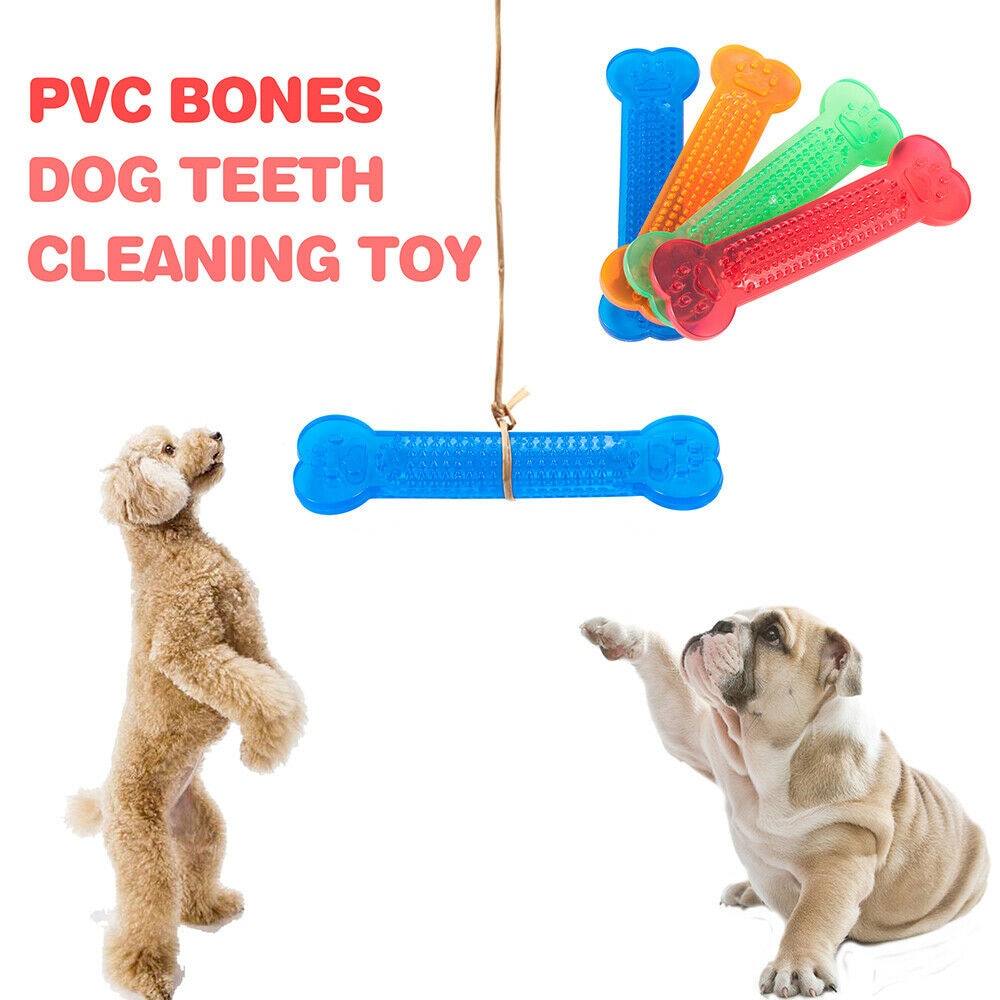 Juguetes de masticación para perros resistentes a los dientes juguete de hueso para mascotas cuidado dental para perros accesorios para mascotas — imagen 3