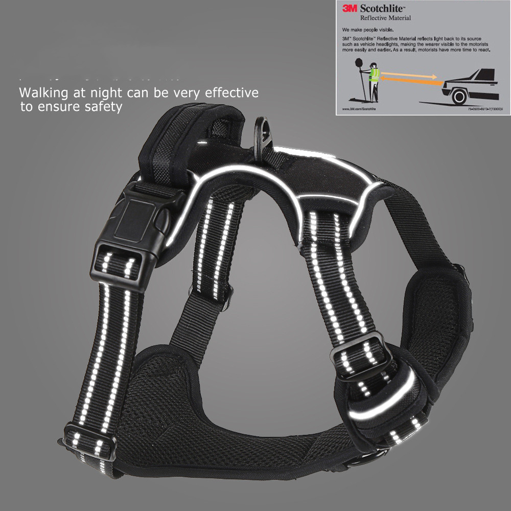 Dog Harness No Pull Breathable Reflective Pet Harness Vest — image 2