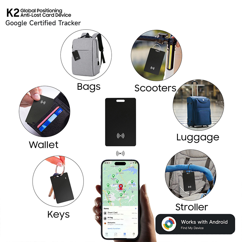 Android Bluetooth Tracker Card. Supports Google Find My. Locate keys, luggage, pets — image 4