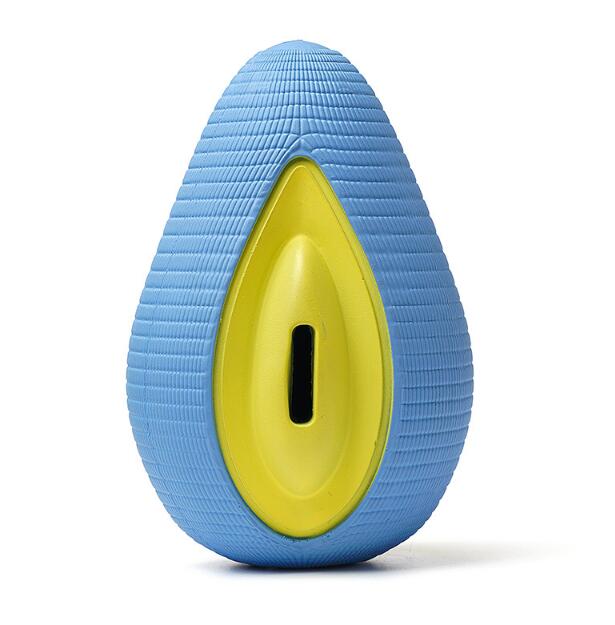 Dog Toys Molar Teeth Bite Resistant Cleaning Teeth Dog Leaking Balls Avocado Rubber Pet Dog Toys — image 6