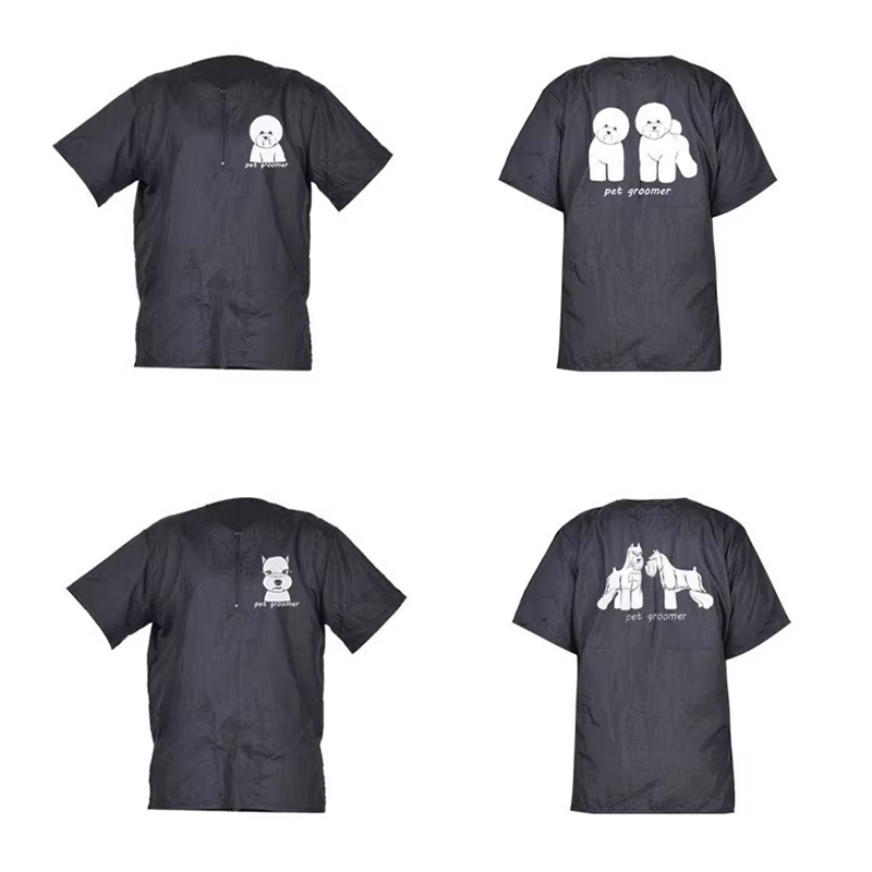 Ropa de Cuidado de Mascotas Impermeable Vestimenta para Veterinarios Ropa de Trabajo para Tiendas de Mascotas Prendas Anti-Pelo y Anti-Estático para Peluqueros de Mascotas — imagen 6