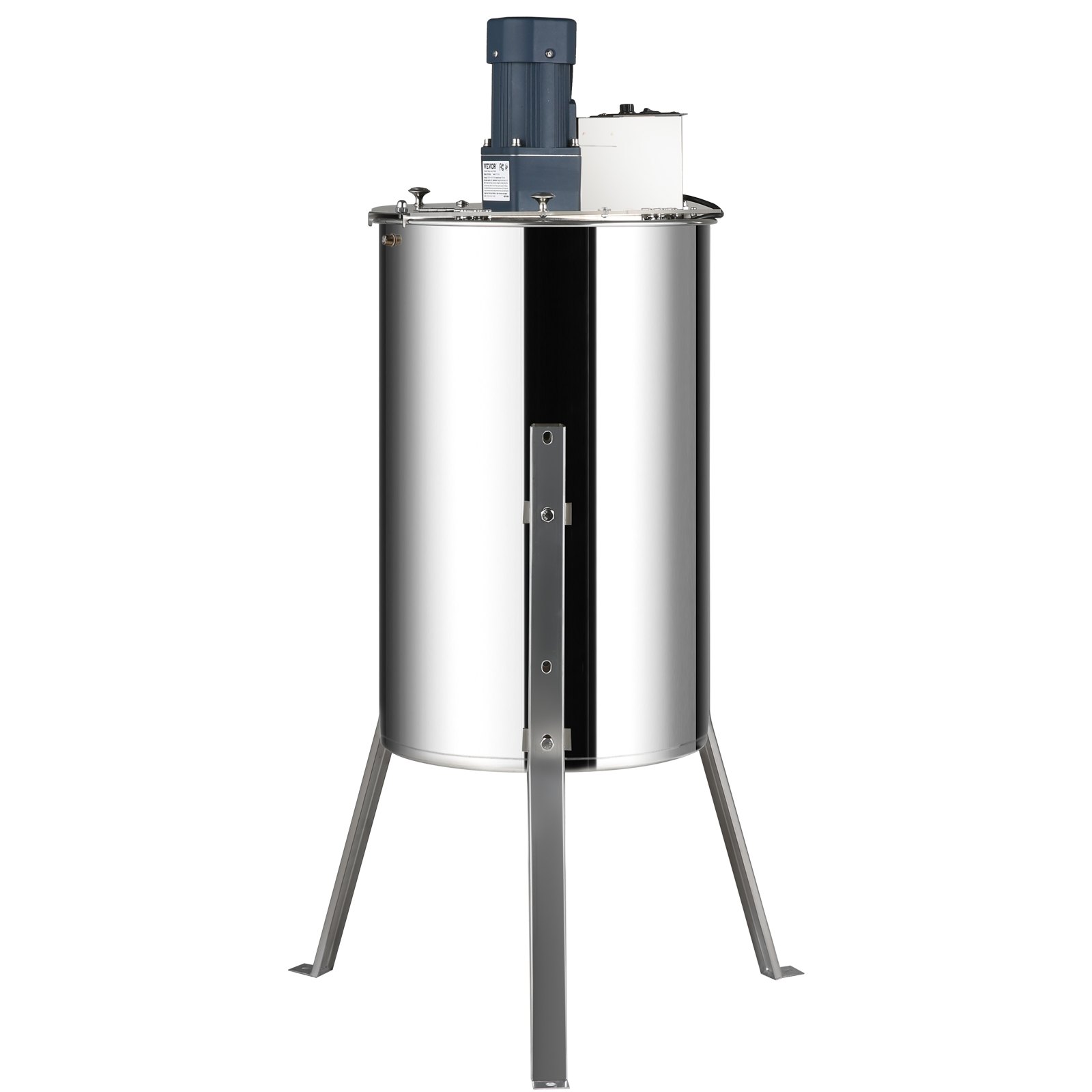 Electric Honey Extractor, Frames Honey Spinner Extractor, Stainless Steel Beekeeping Extraction, Apiary Centrifuge Equipment With Height Adjustable Stand, Honeycomb Drum Spinner With Lid — image 4