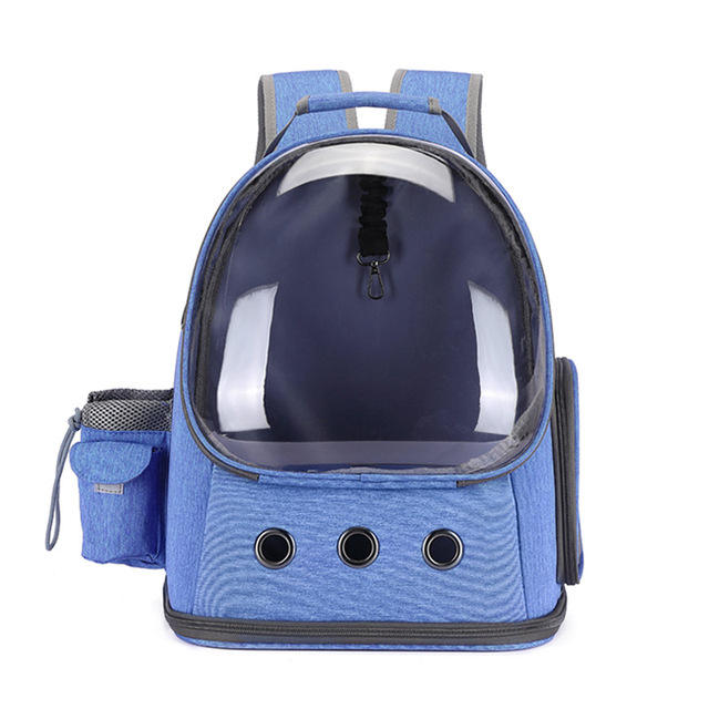 Pet Space Cat Backpack Fashion Transparent Breathable Cat Bag Dog Bag Folding Pet Bag — image 9