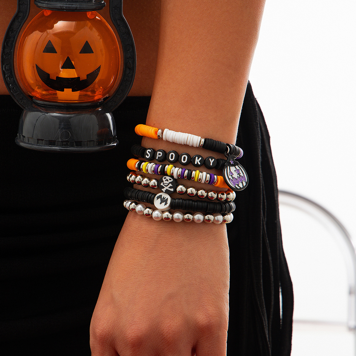 Collar de Pulsera de Murciélago Cristal Simples con Estilo de Moda — imagen 7