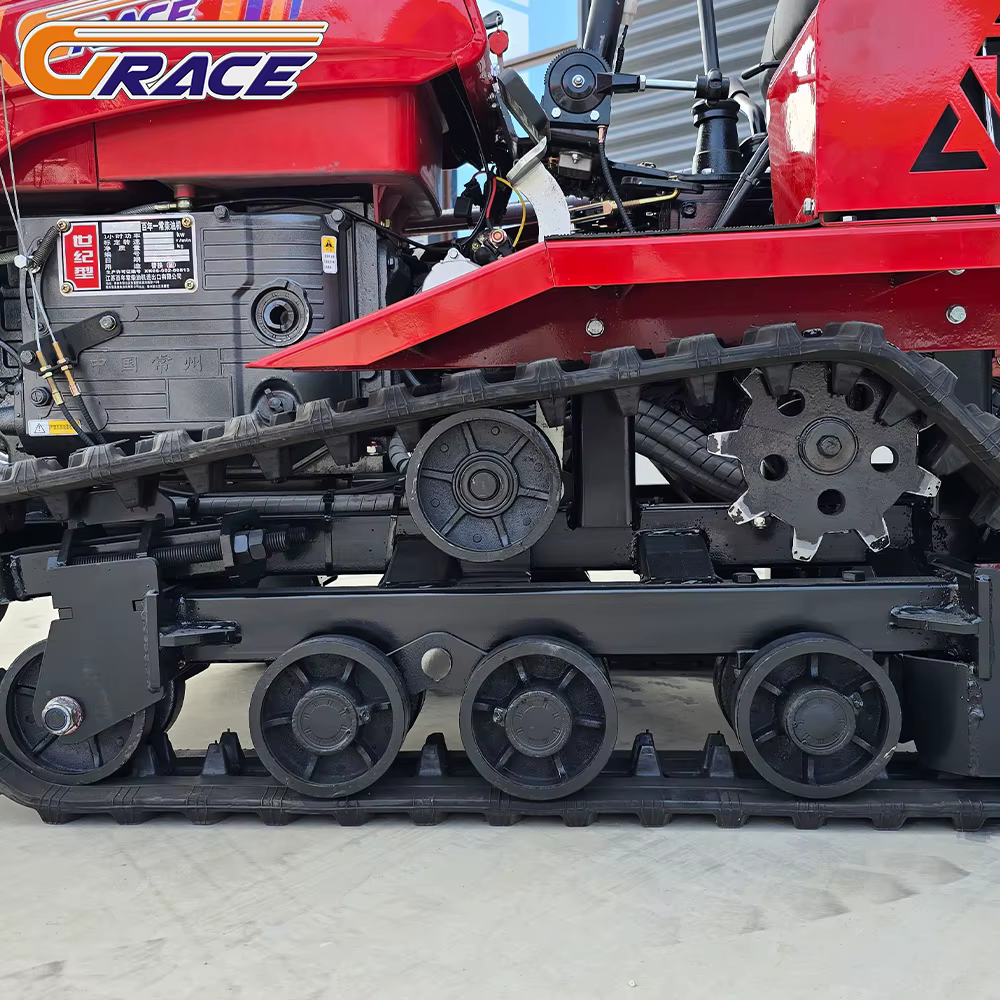 Tractor Oruga para Huertos 2025, Nuevo, 35hp, Tractor Oruga de Cuerpo Estrecho para Plantaciones de Árboles Frutales — imagen 2