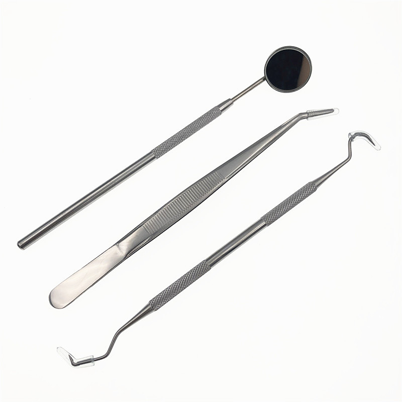 Tweezers Probe Stomatoscope Stainless Steel Dental Care Dentist Tool Set — image 6
