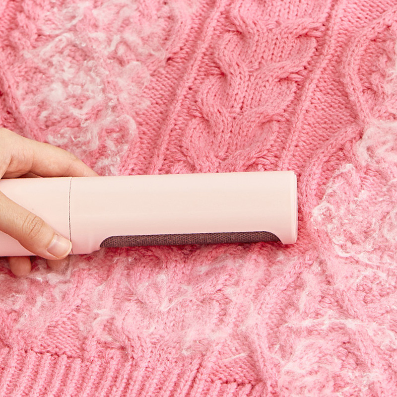 2-1 Reusable Pet Hair Remover Brush Lint Roller Portable Effective Self Cleaning Tool for Cat Dog Fur Hair Dust Removal Brush — image 5