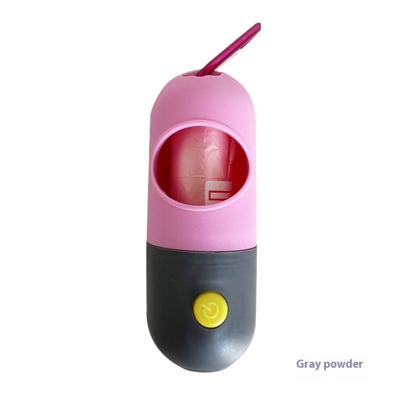 Led Light Pet Waste Bag Dispenser For Dogs Cats Dog Poop Scooper Bags Waste Bags Holder Dispensers Pet Clean Accessories — image 3