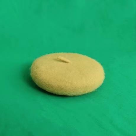 Ins Solid Color Wool Beret Mini Decorative Funny Pet Hat for Dog 1 buyer — image 9