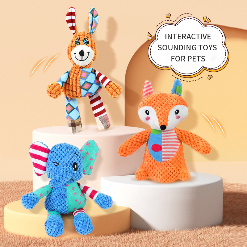 Interactive Dog Toys For Aggressive Chewers Dog Squeaky Toys Pet Grinding Teeth Plush Toy, Chewing Toy For Dog Interactive Supply Dog Toys Dog Toys For Aggressive Chewers — image 9