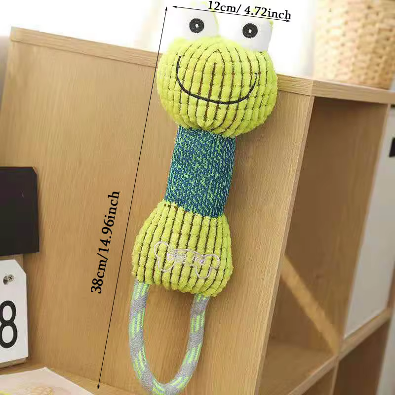Juguetes de Animales para Perros con Sonido y Resistencia a Mordidas - Juguetes Cómodos para Perros Pequeños y Grandes, Entrenamiento y Accesorios — imagen 6