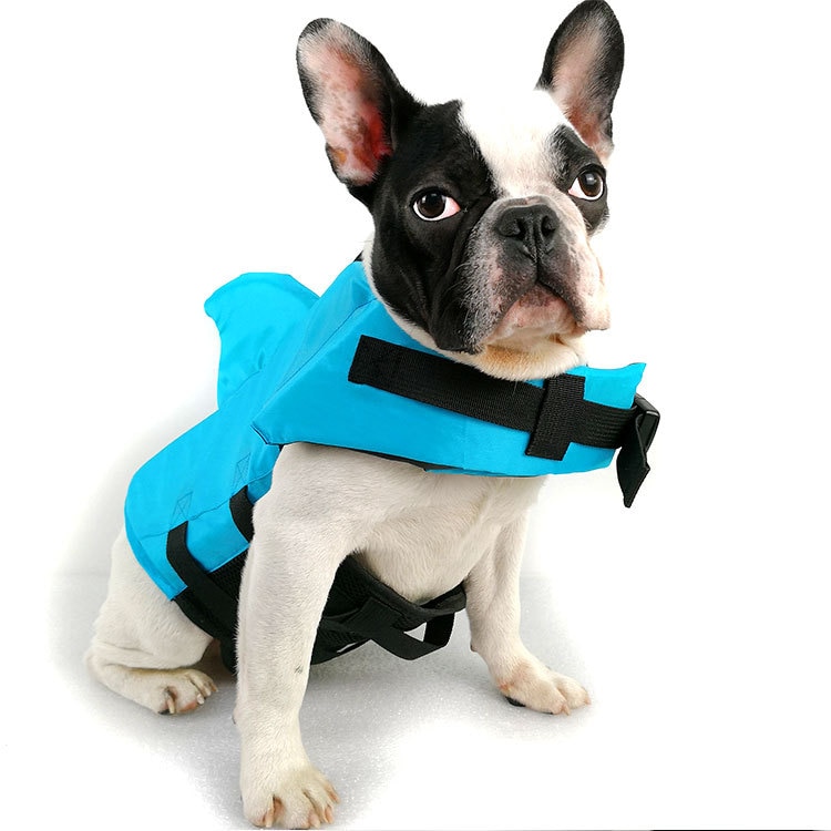Dog Life Vest Summer Shark Pet Life Jacket Dog Clothes Dogs Swimwear Pets Swimming Suit — image 7