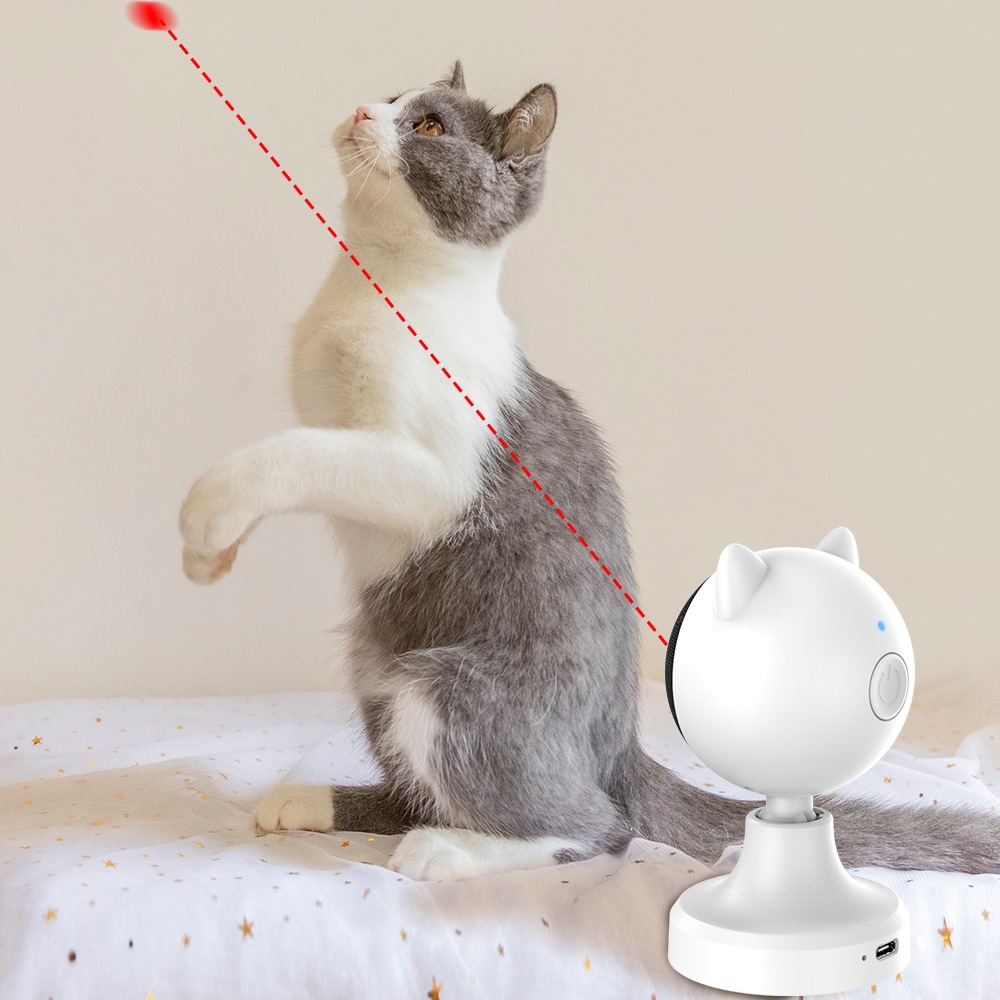 Teaser de Láser Inteligente para Gatos con Carga USB — imagen 10
