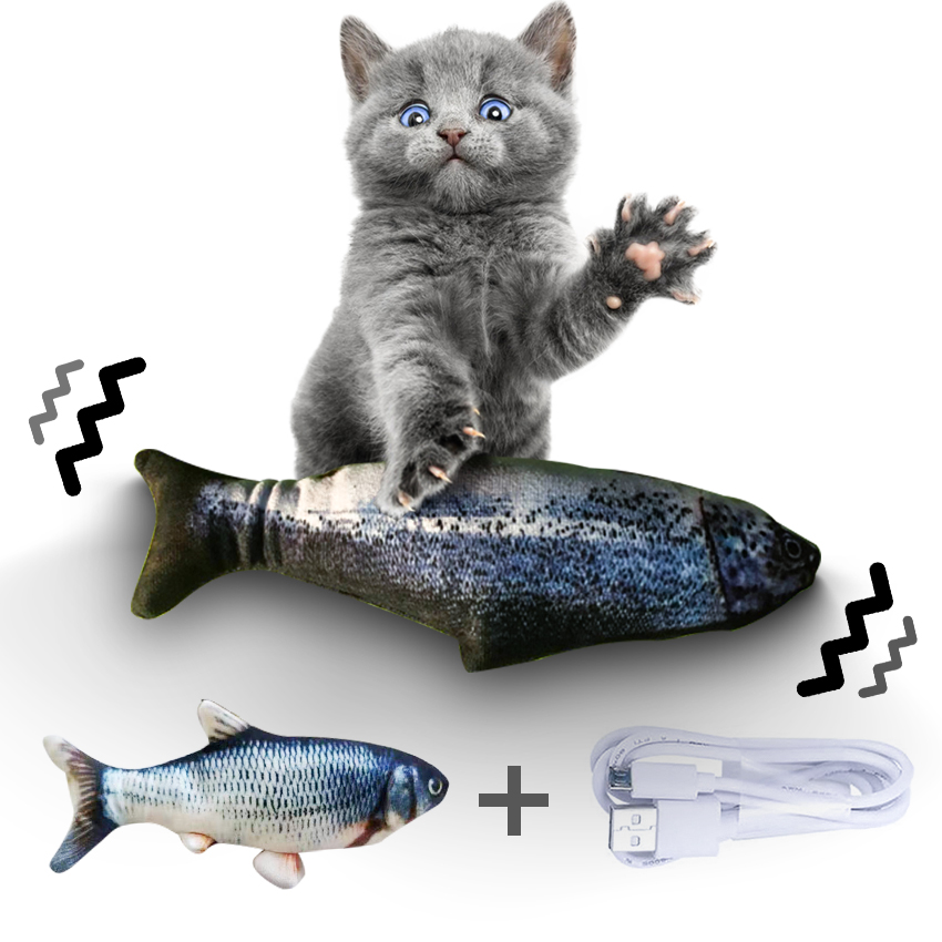 Without Cat Nip Version - Electric Jumping Fish Simulation Electric Fish Toy — image 61