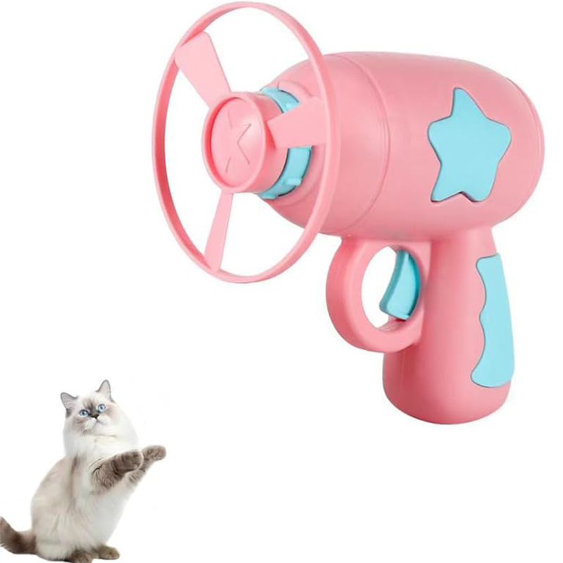 Interactive Cat Toy For Indoor Cats Cat Toy Gun Spinning Funny Cat Toys — image 8