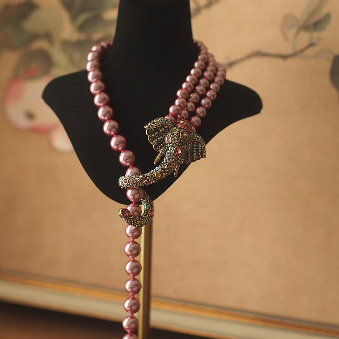 Cuello de Diamantes Rosa de Elefante de Luxo para Industria Pesada — imagen 2