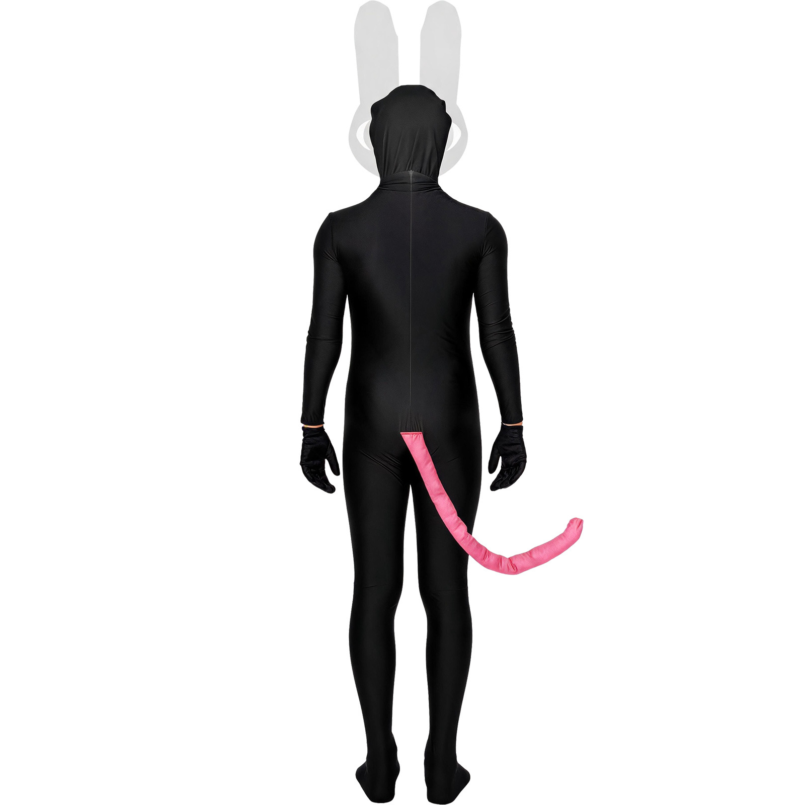 Disfraz de Cosplay Personaje de Hospital Animal Doctor Venado Gato Rosa y Negro Mono de Cuerpo Completo Disfraz Infantil de Halloween — imagen 4