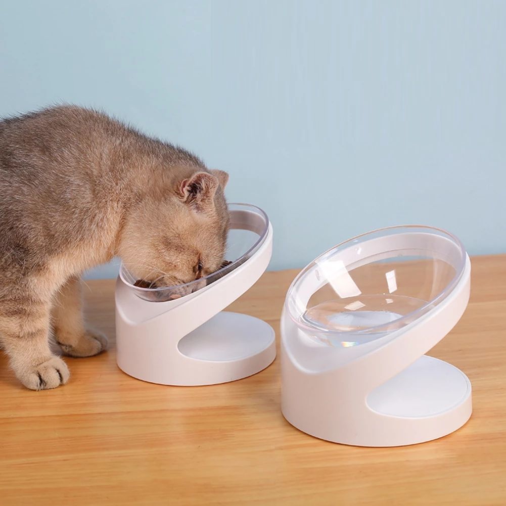 Pet Bowl With Sloping Mouth To Protect Cervical Vertebra Pet Food Bowl Rice Bowl Cat Food Bowl — image 1