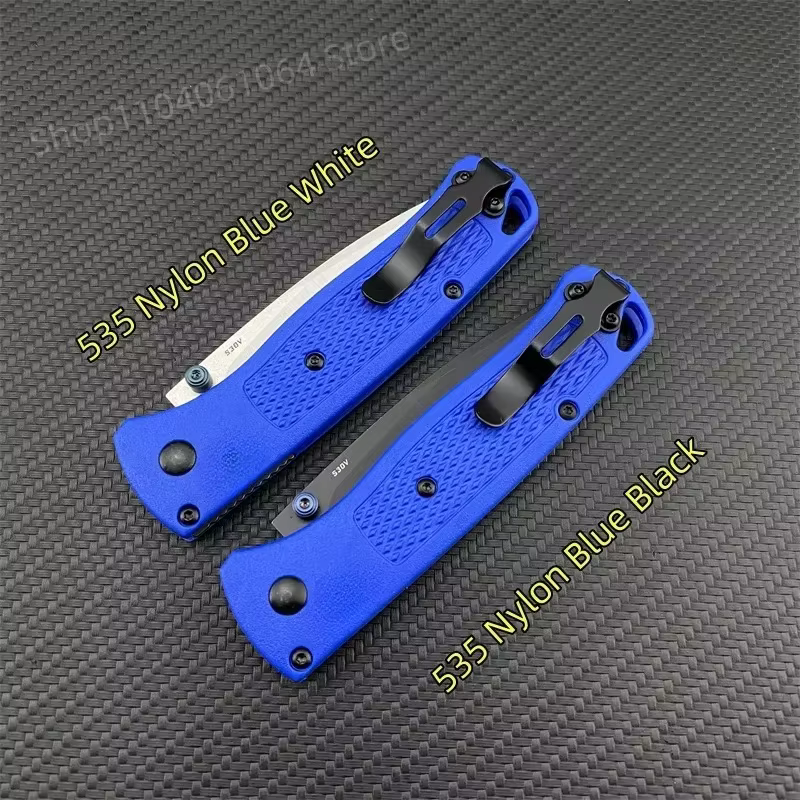 BM 535 Bugout Multi EDC Folding Knife Grivory Handle Drop Point Ultra Lightweight Outdoor Hunting Camping Fishing Pocket Tools — image 5